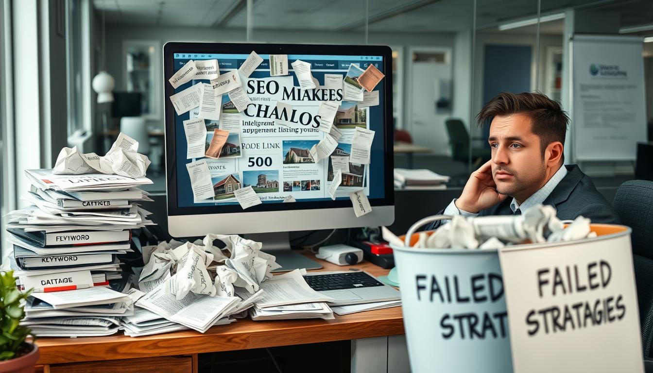 common seo mistakes in real estate