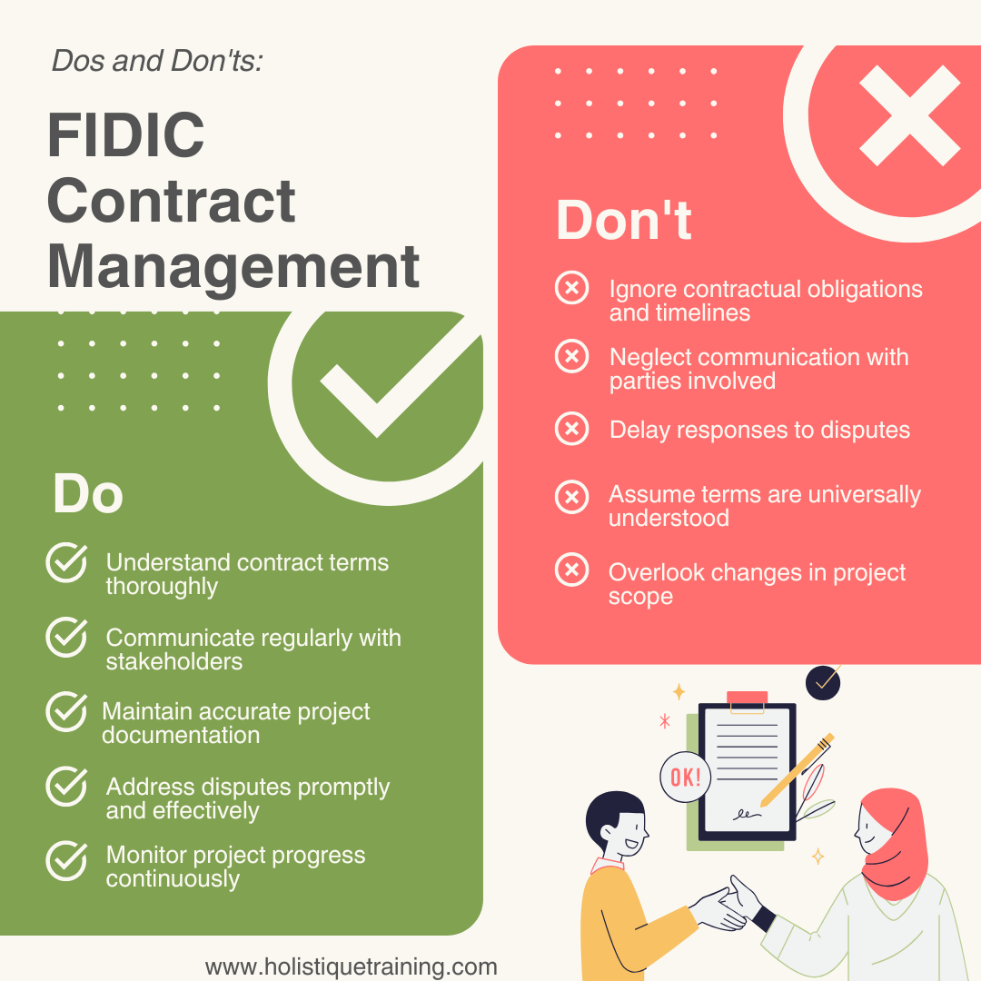 Do's & DOn'ts of FIDIC Contract Management