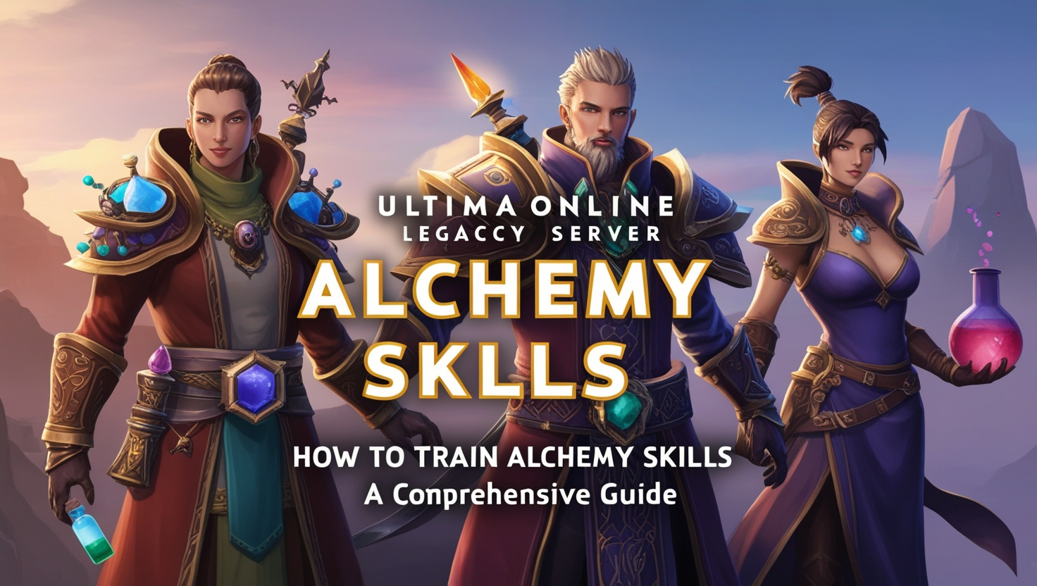 Ultima Online Legacy Server How to Train Alchemy Skills