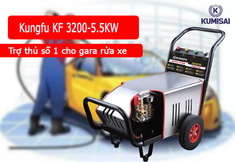 Kungfu 3200-5.5KW  - Trợ thủ đắc lực cho gara chuyên nghiệp