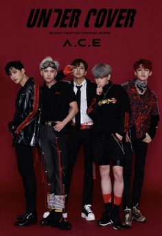 This contains an image of A.C.E group