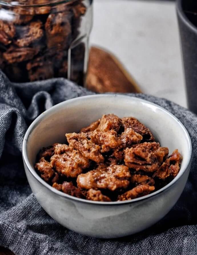 Spiced Candied Pecans