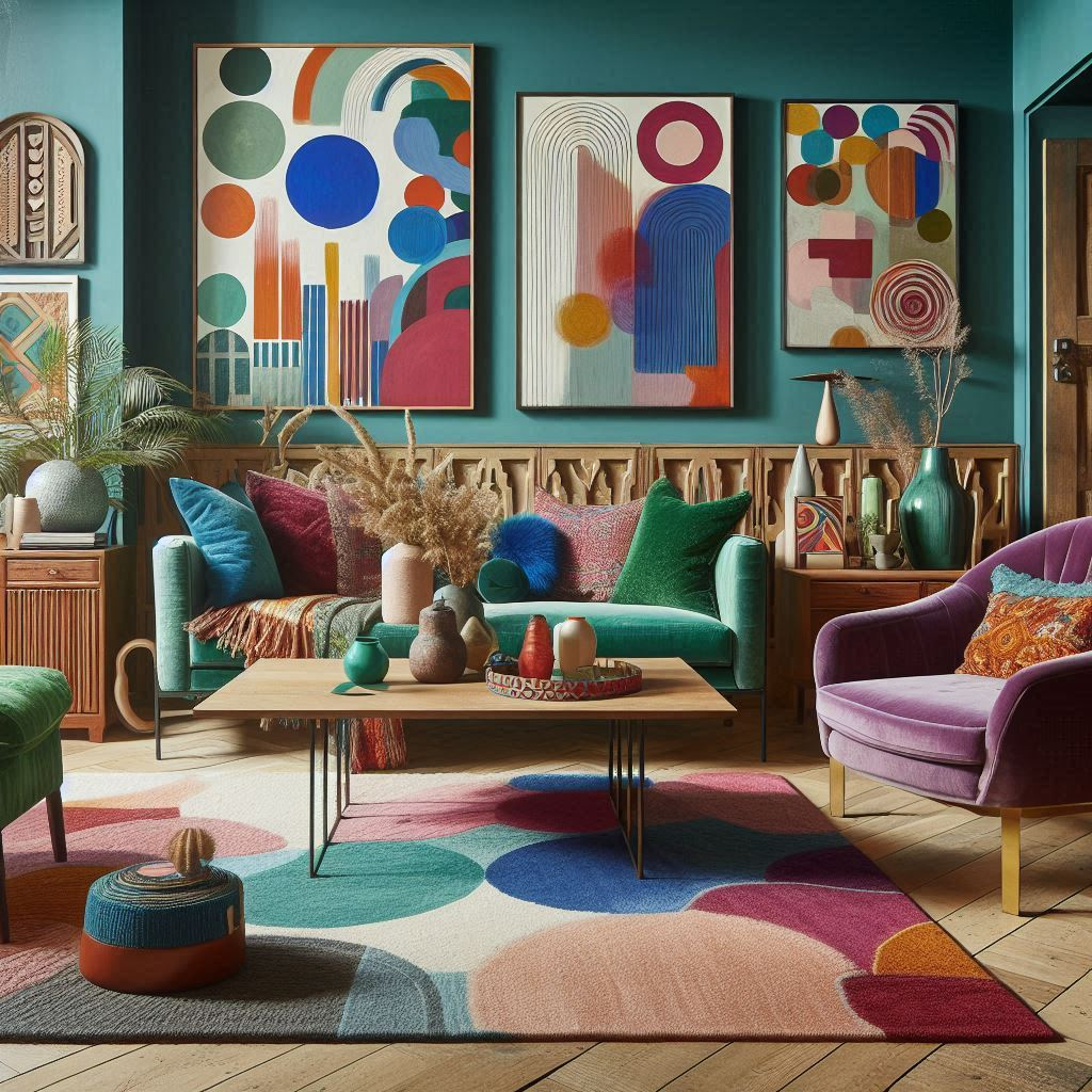 Eclectic Style Interior