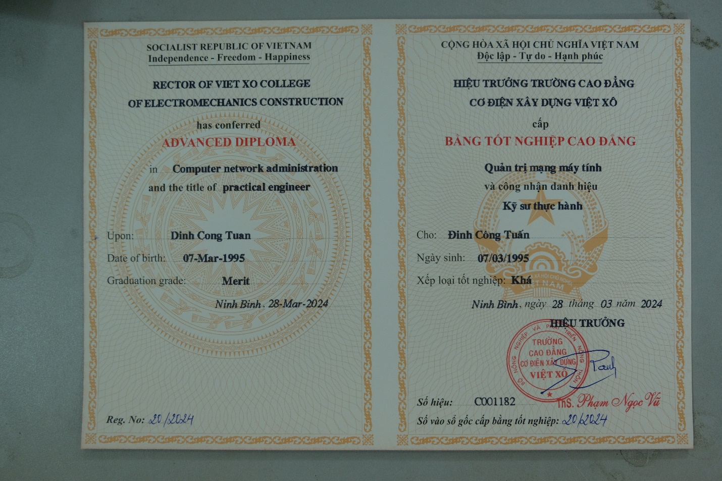 Thông Tin Đăng Ký Làm Bằng Cao Đẳng Tại Bao Xin Việc