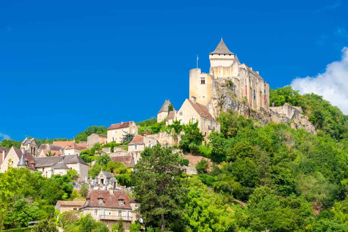 Chateau de Castelnaud, medieval fortress at Castelnaud-la-Chapelle, Dordogne