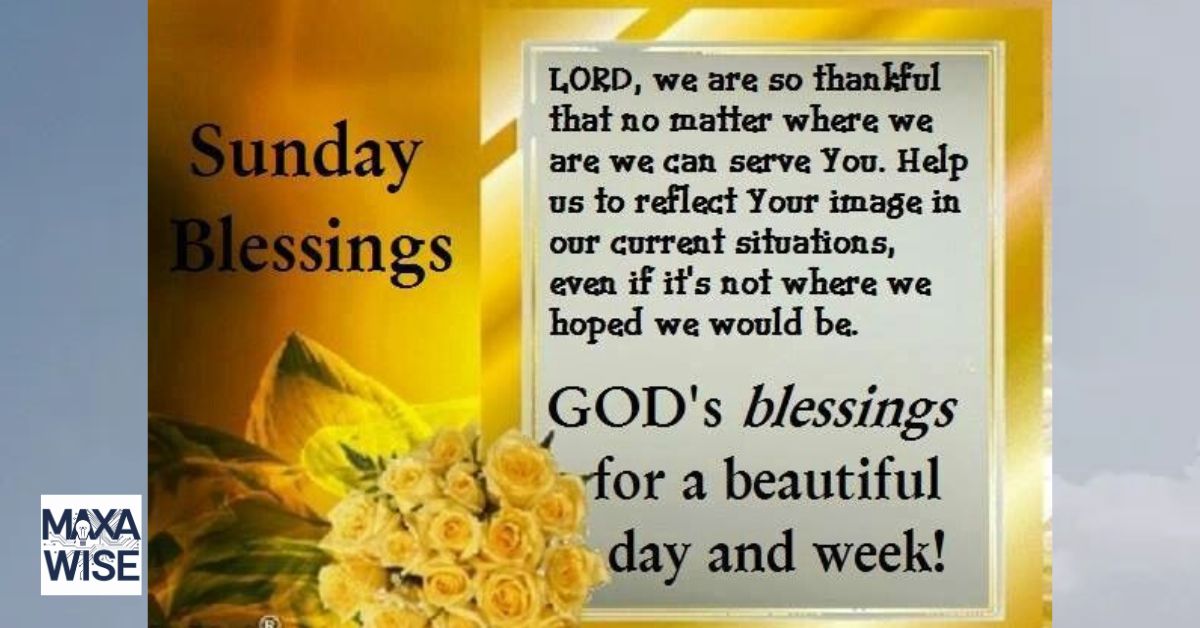 Sunday Blessings and Prayers