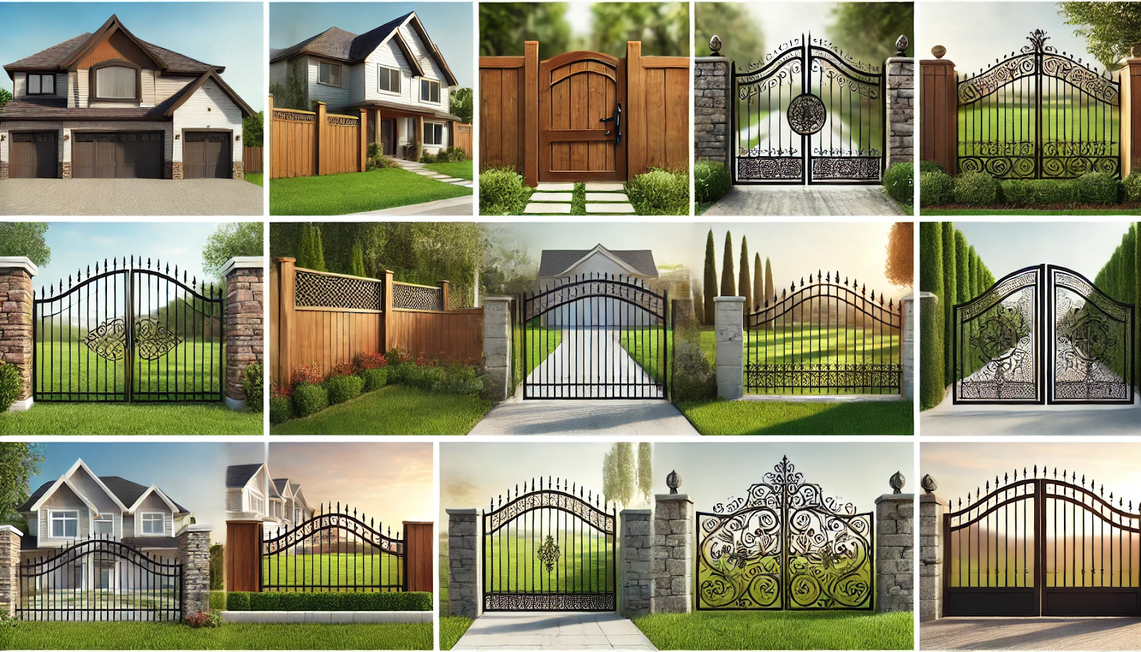 types of gates for fences