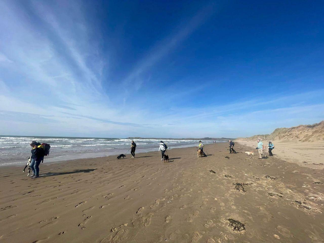 Our teams approaching the end of their 16 hour aged man trail