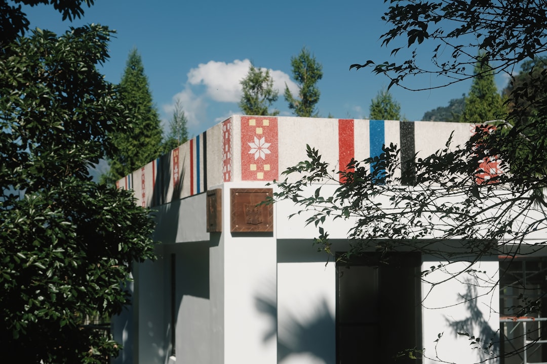 A well-painted suburban house exterior