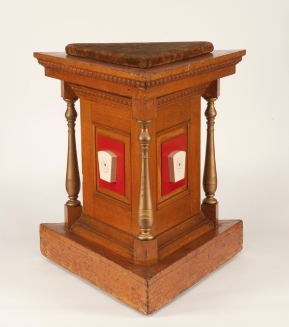 An image of the Masonic York Rite Royal Arch Chapter Altar with Cushion.