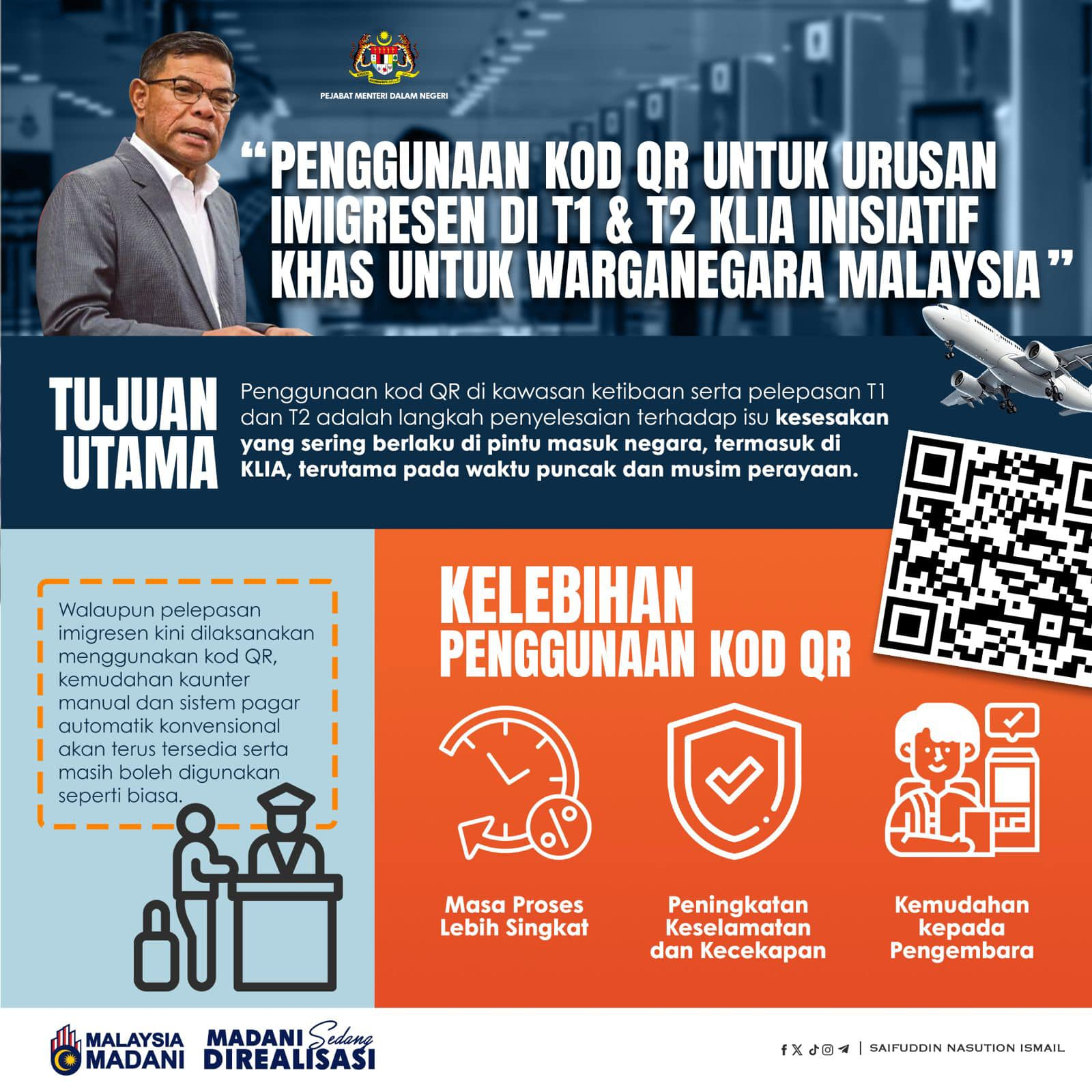 MyBorderPass KLIA - Cara Guna & Muat Turun