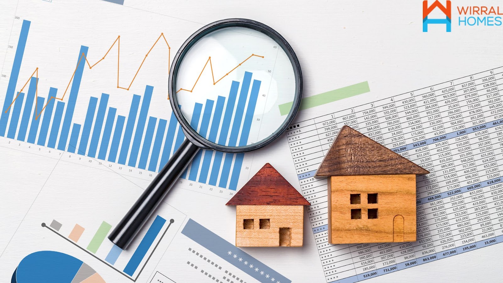 A graph and a sheet of figures to depict Optimising Your Real Estate Portfolio