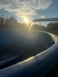 Stock Tank being filled by RPS Solar Pump