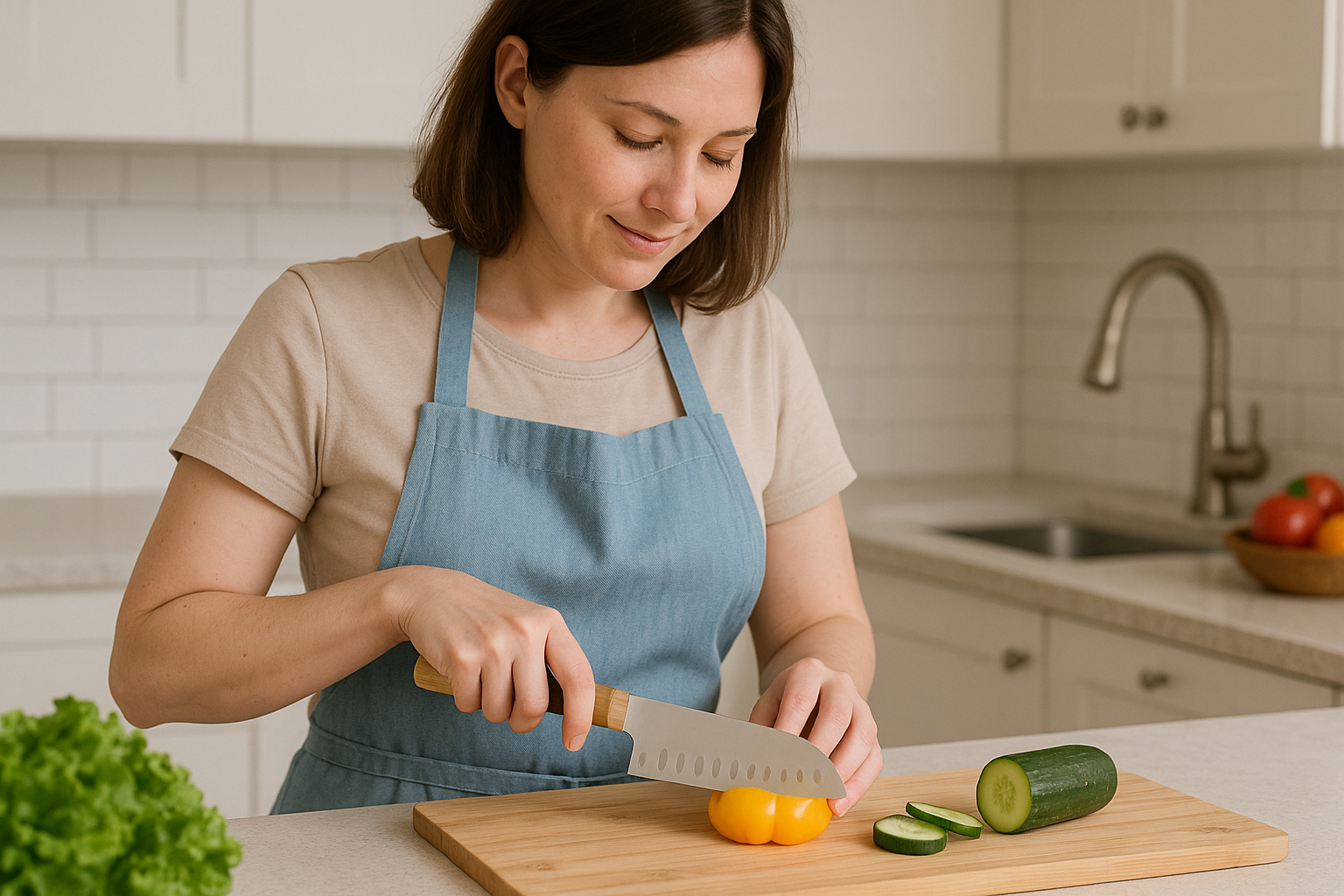 Why a Lightweight Santoku Knife is Ideal for Small Hands
