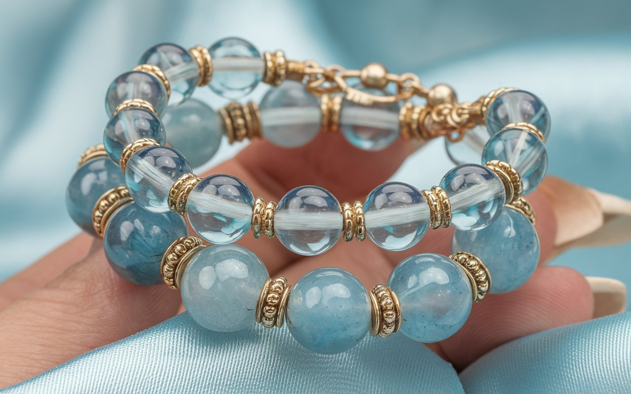 Fred Made in Italy Aquamarine Bracelet