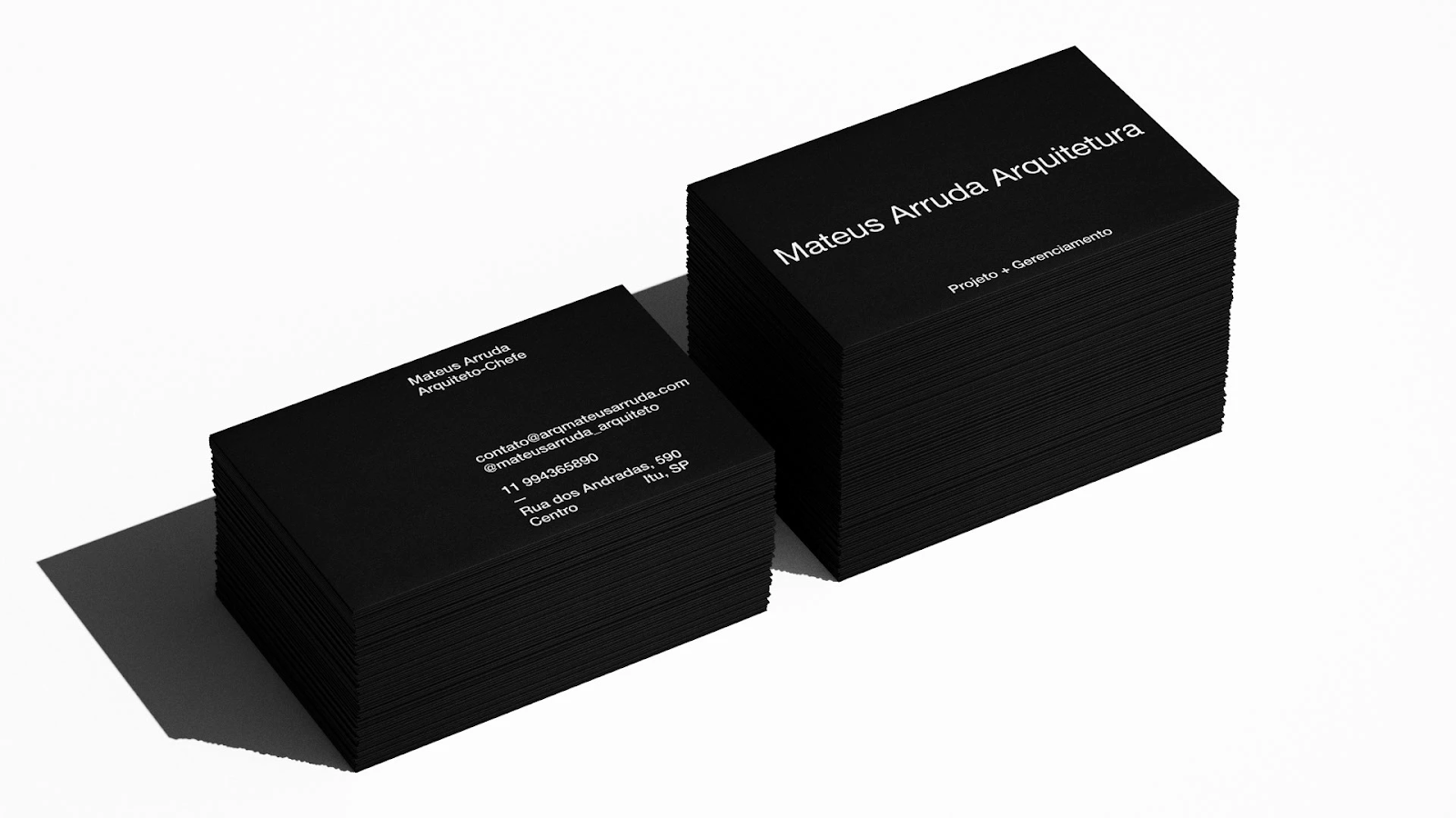 Image from the Mateus Arruda: Simple and Elegant Architectural Branding article on Abduzeedo