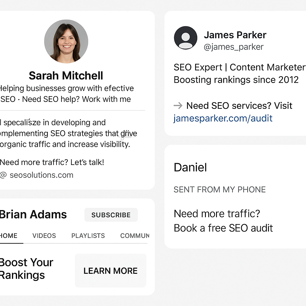 Examples of adding calls-to-action (CTAs) to your content