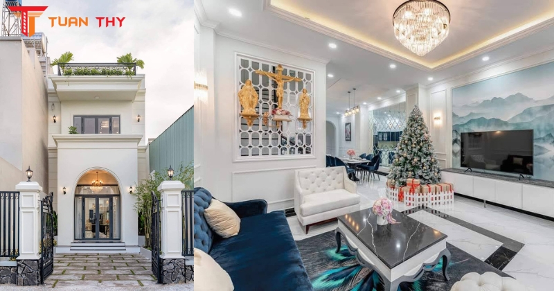 Dịch vụ thiết kế thi công biệt thự 2