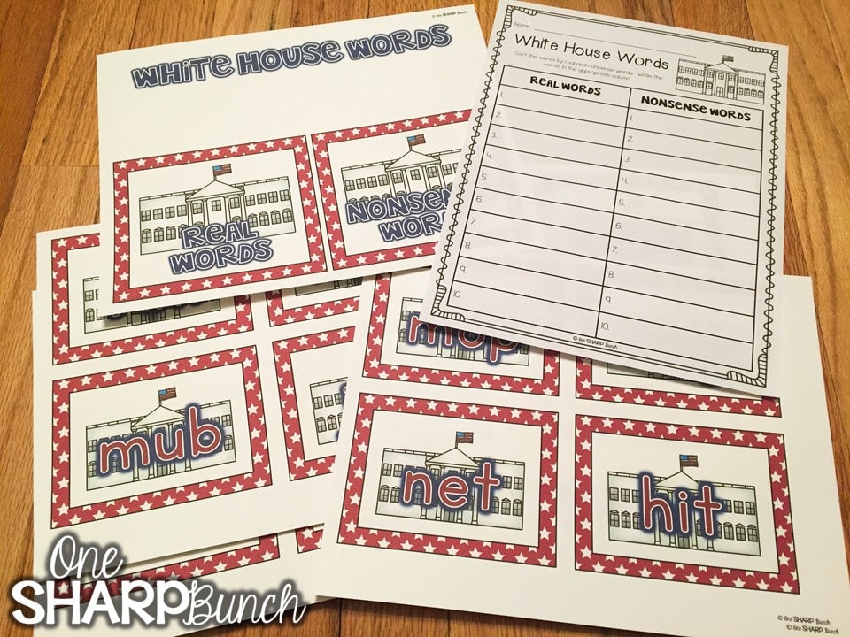 Here’s a great collection of President’s Day activities for kids, including President’s Day crafts, Abraham Lincoln activities, ideas for patriotic math and literacy centers, and FREE George Washington printables!