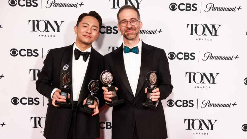 Will Aronson and Hue Park holding trophies AI-generated content may be incorrect. Will Aronson and Hue Park holding trophies AI-generated content may be incorrect.