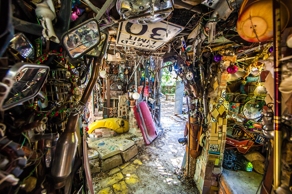 Interior view of the Cathedral of Junk.