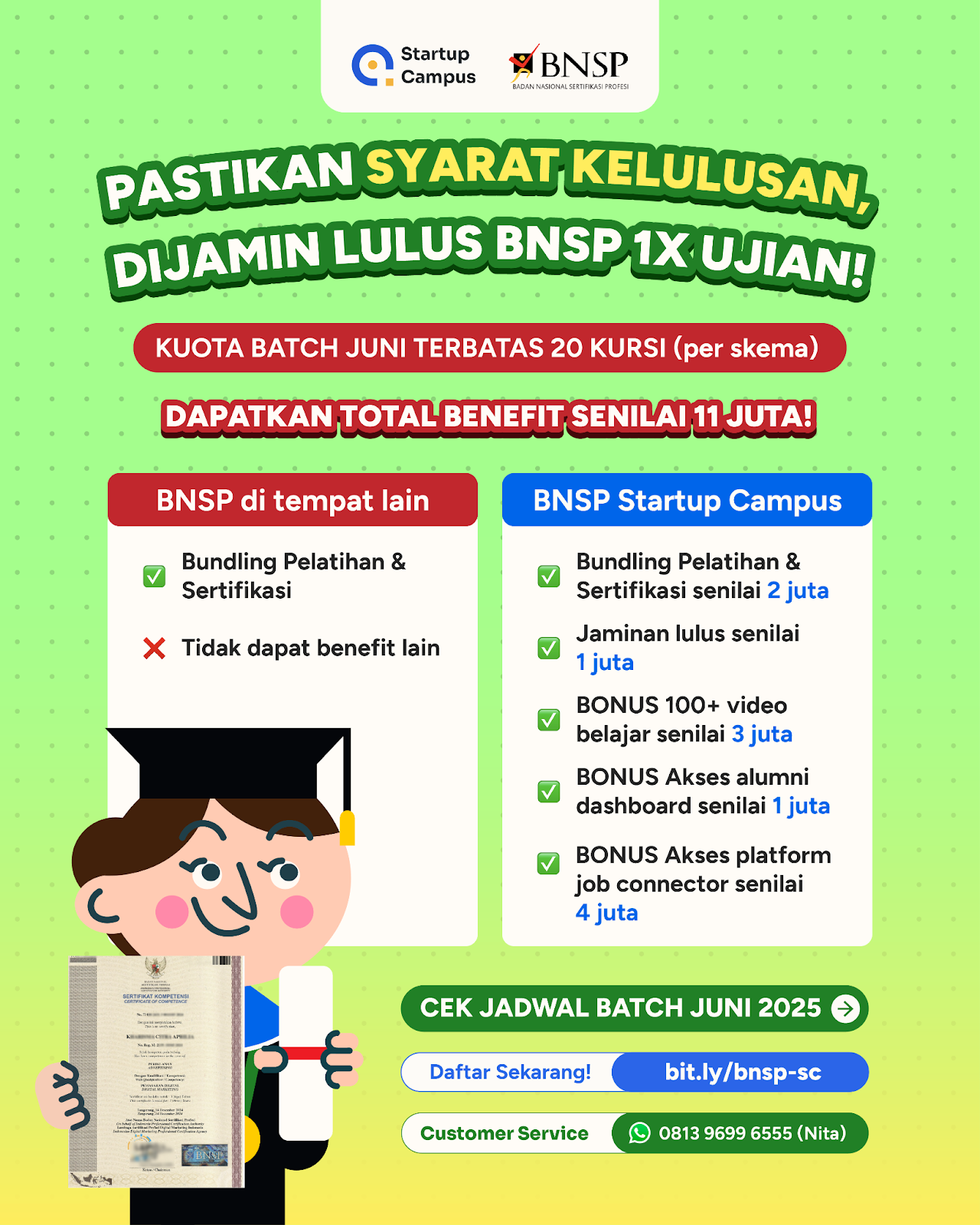 Rekomendasi Jasa Penyedia Sertifikasi BNSP Terlengkap 