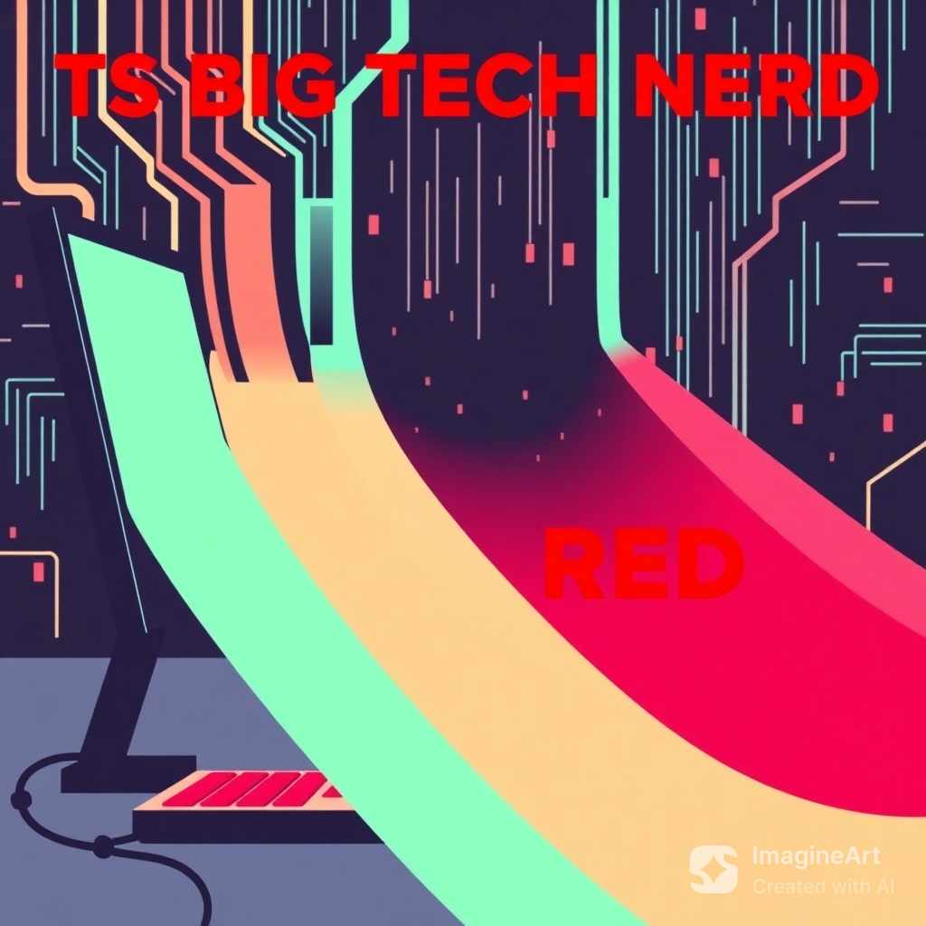 TS Big Booty Tech Nerd Code Red