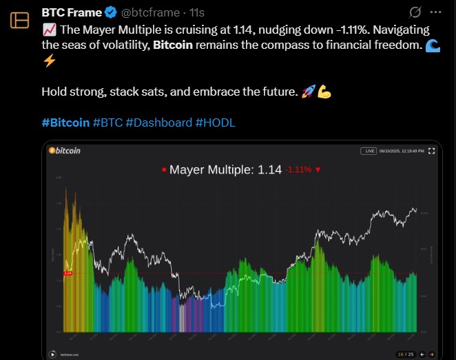 Bitcoin $BTC Frame Chart