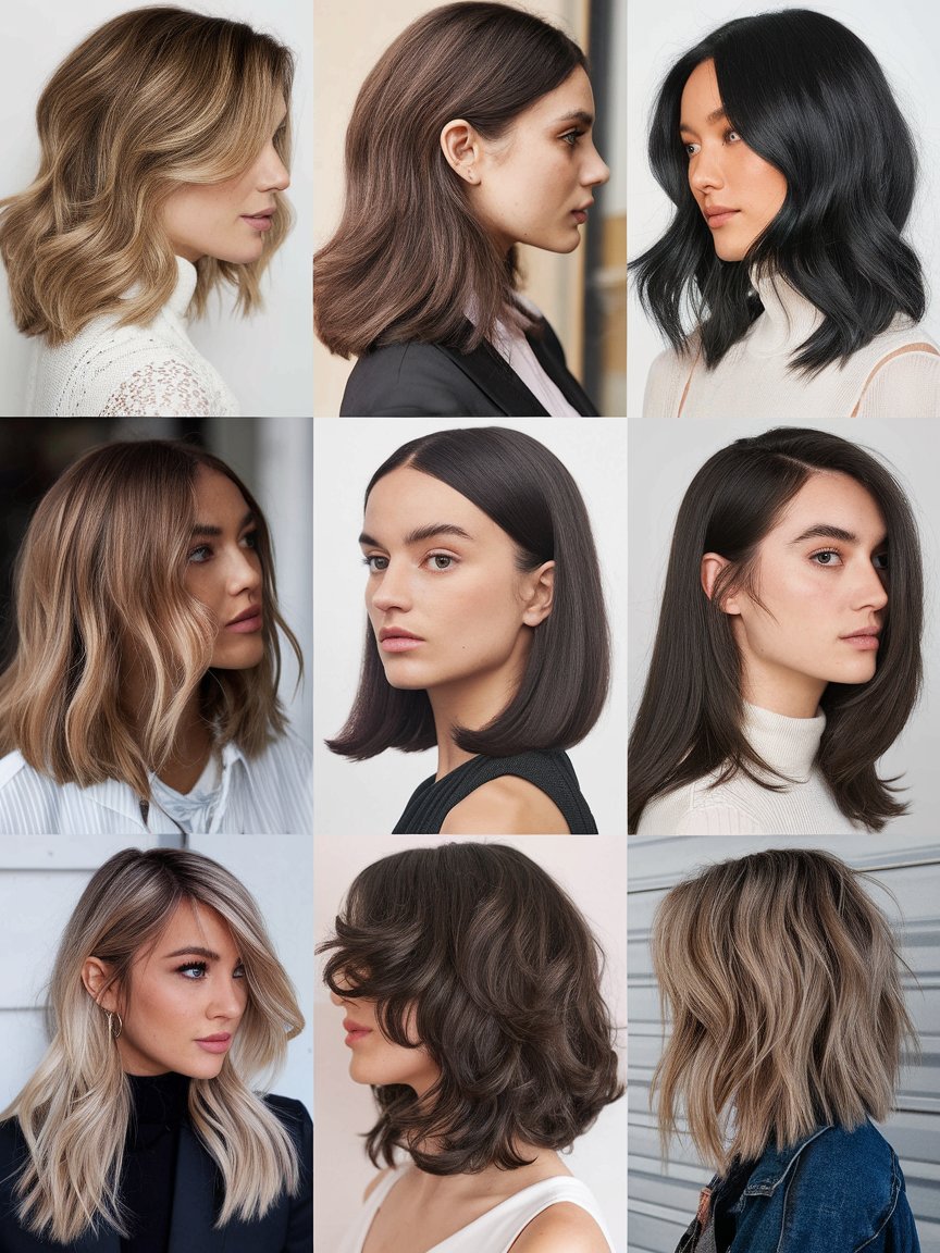 38. Best Bang Styles for Neck-Length Haircuts