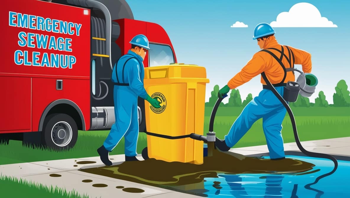 Professional sewage cleanup in Bennett, CO