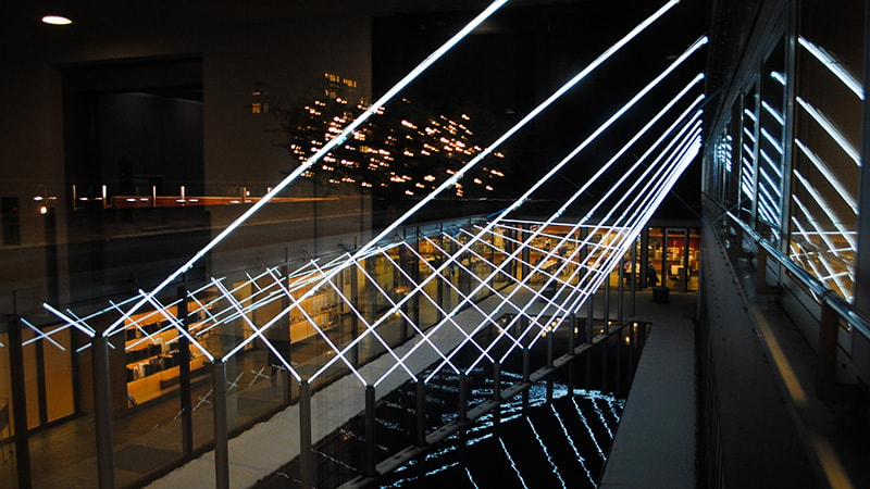 Decorative LED Lighting in a Mall