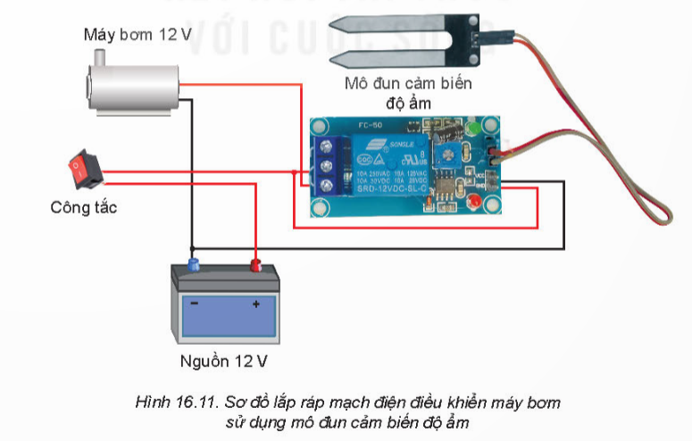 BÀI 16. MẠCH ĐIỆN ĐIỀU KHIỂN SỬ DỤNG MÔ ĐUN CẢM BIẾN