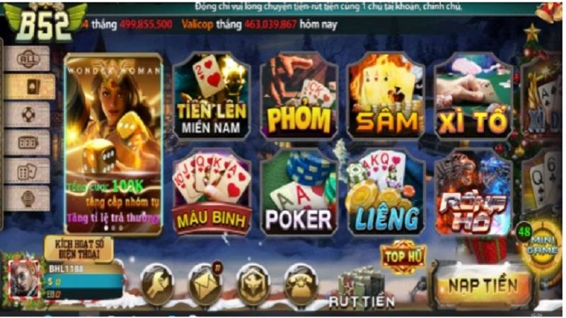 Game bài đổi thưởng phỏm siêu hot tại b52