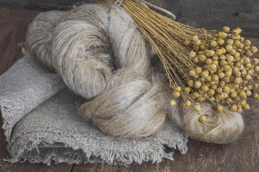 Flax fibers