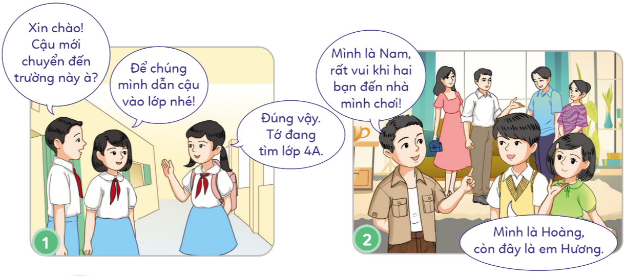 BÀI 9.EM LÀM QUEN VỚI BẠN BÈ