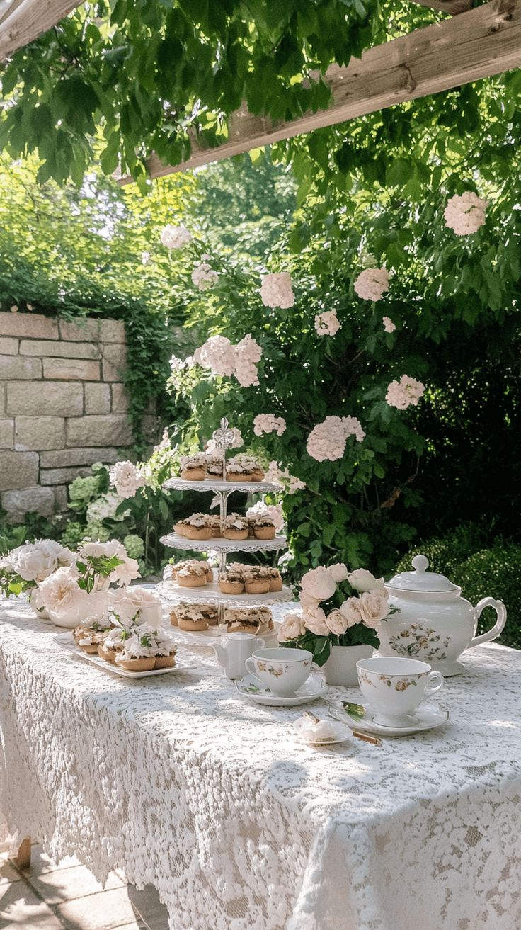 Elegant Garden Tea Party birthday