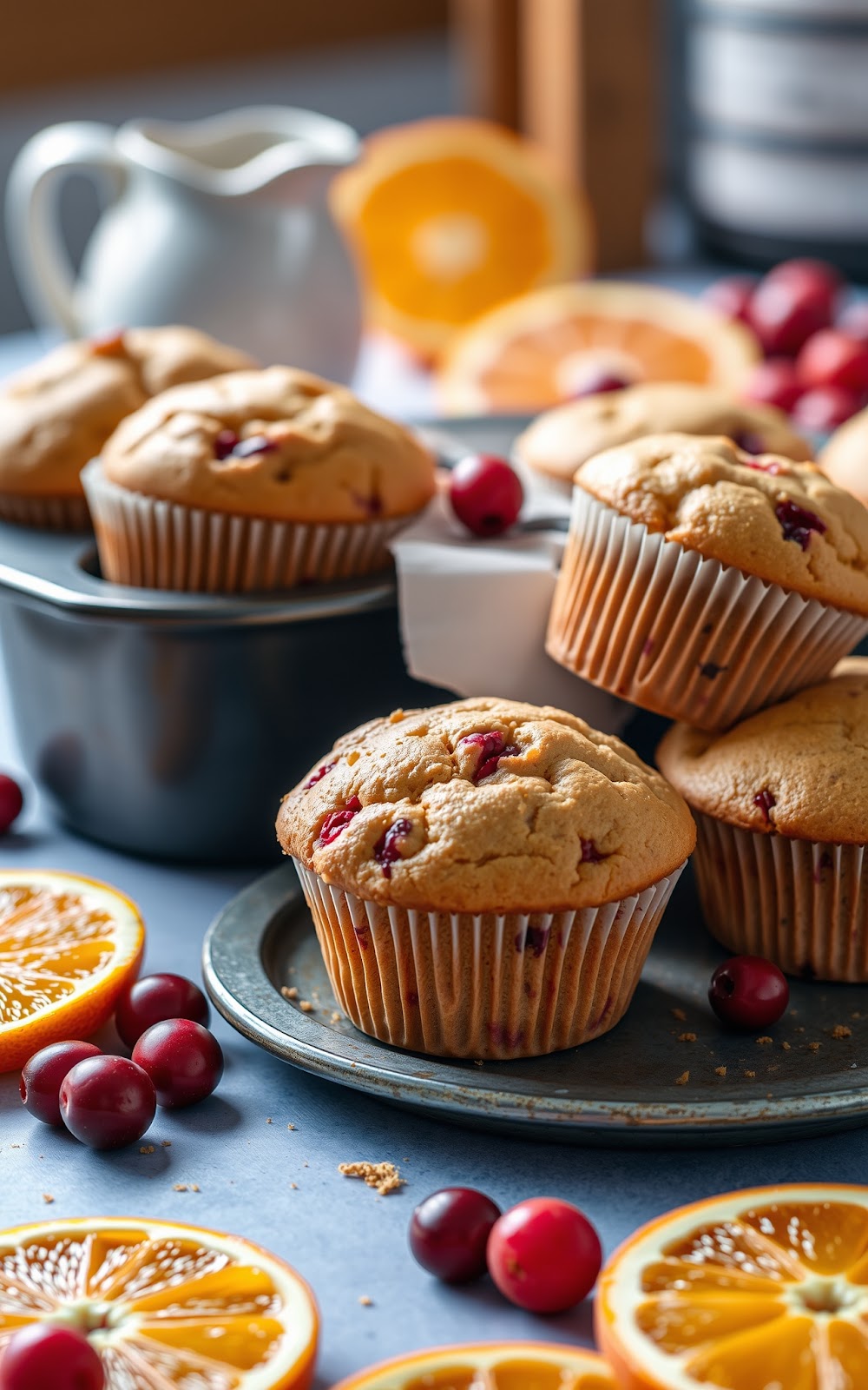 Cranberry Orange Muffins