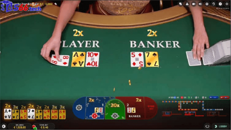 Nắm vững quá trình diễn biến trên bàn cược Baccarat S666 để tăng tỉ lệ thắng cược