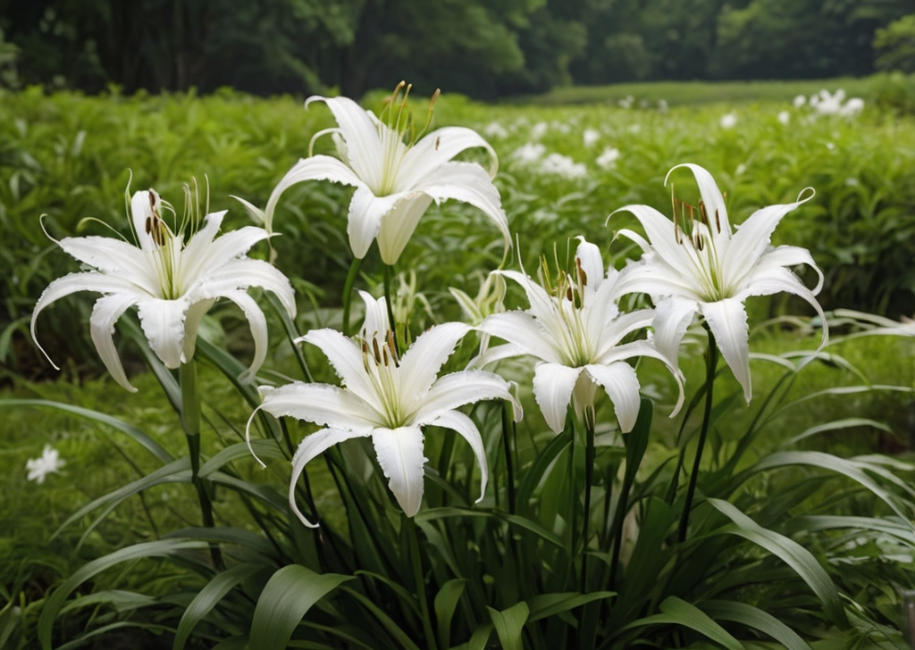 White Spider Lily