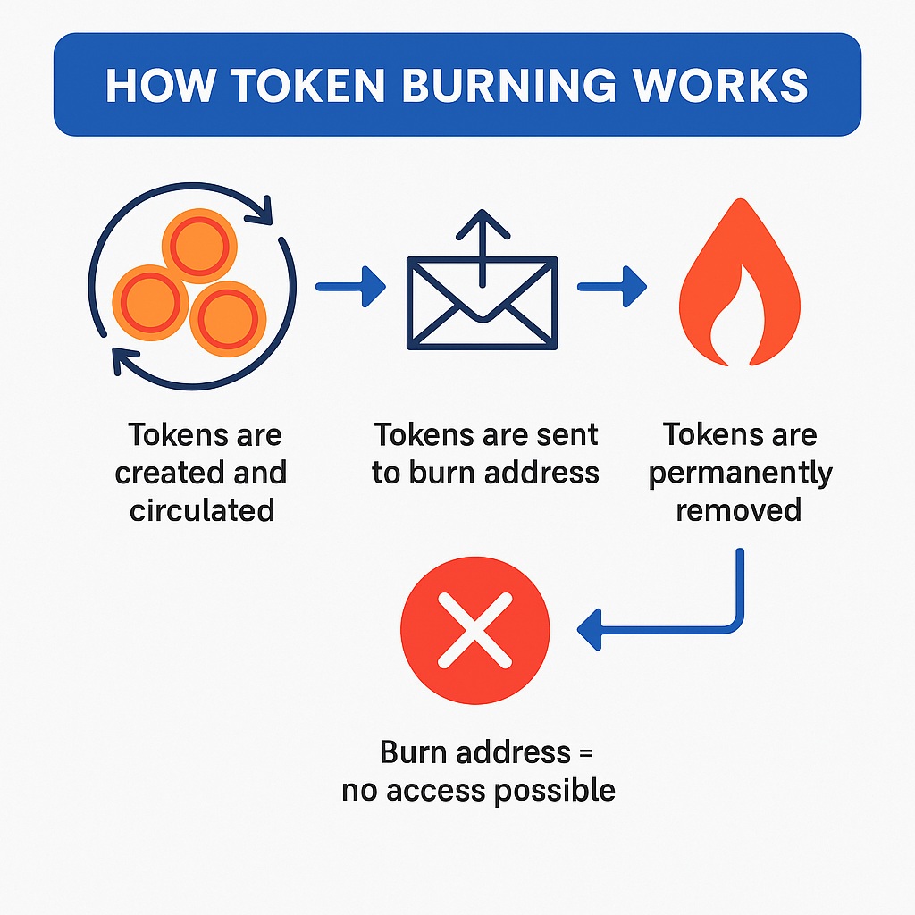  Infographic: How Token Burning Works