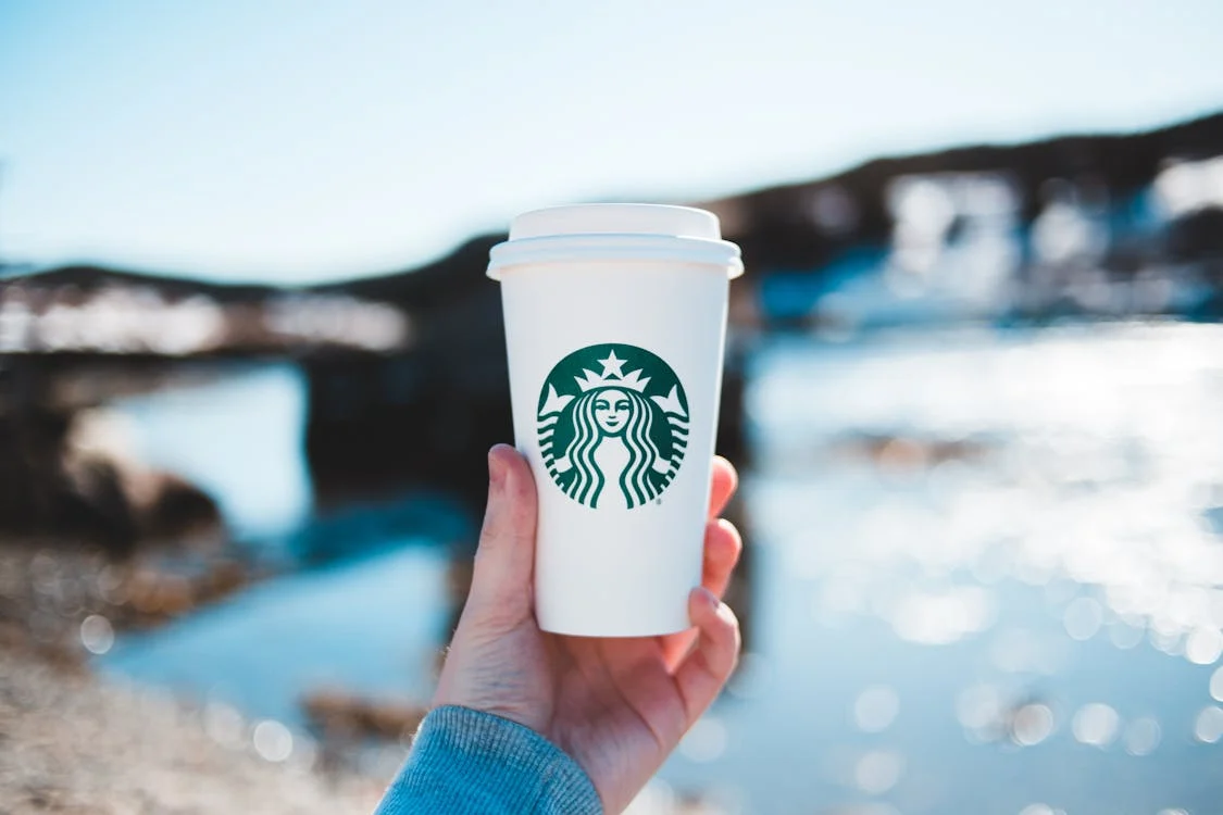 Photo by Erik Mclean: https://www.pexels.com/photo/a-person-holding-a-starbucks-cup-7133627/ 