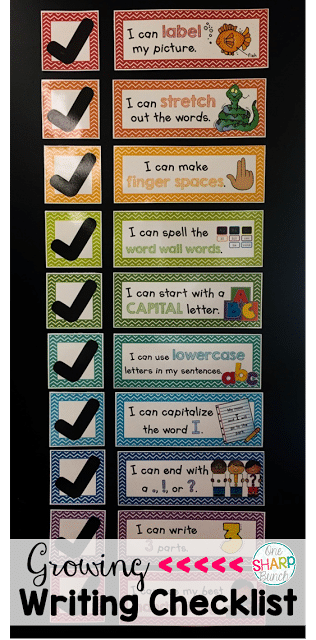 Use this growing Writing Checklist to create independent writers during Writing Workshop! Begin with just one item on the checklist, and use the corresponding paper with that same checklist item at the top. Continue to add items and change papers, as the year progresses! 