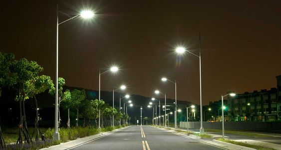 types of solar street light