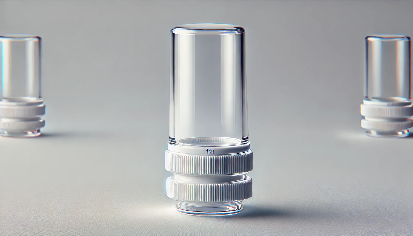 12mm White Ceramic Glass Filter Tip