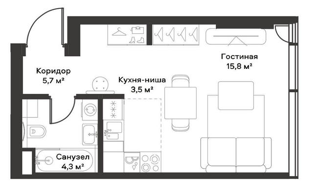 Варианты планировок квартир в современных новостройках - Фото 1