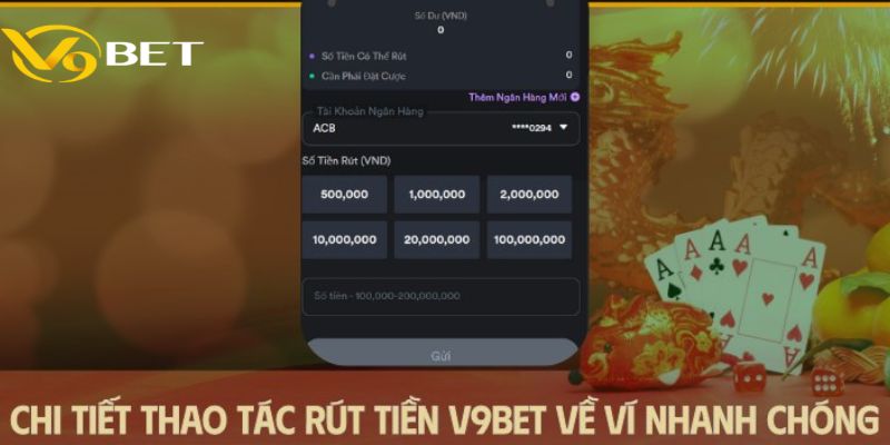 Cách Rút Tiền Nhanh