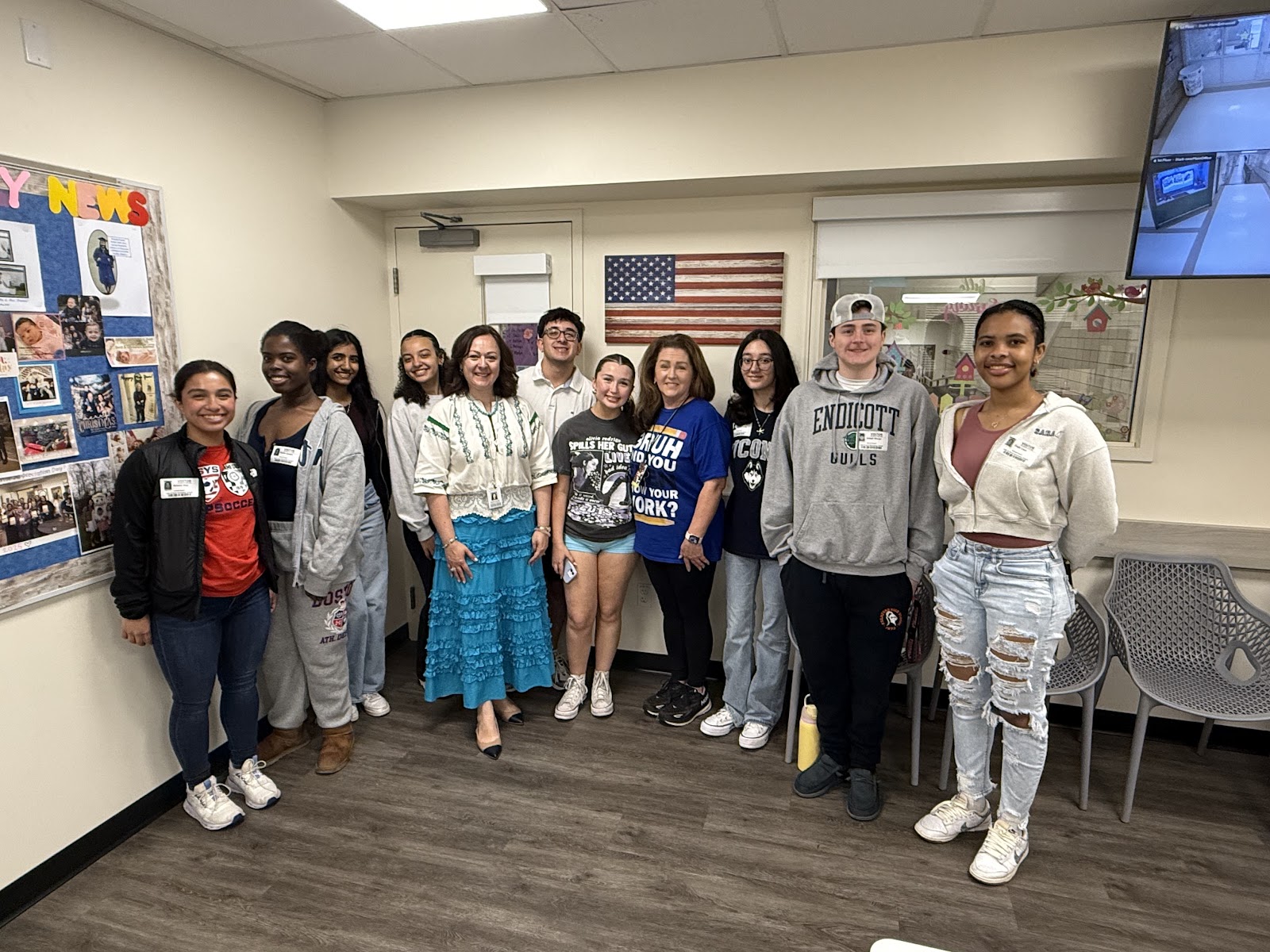 SHS Science Honor Society students at Stark
