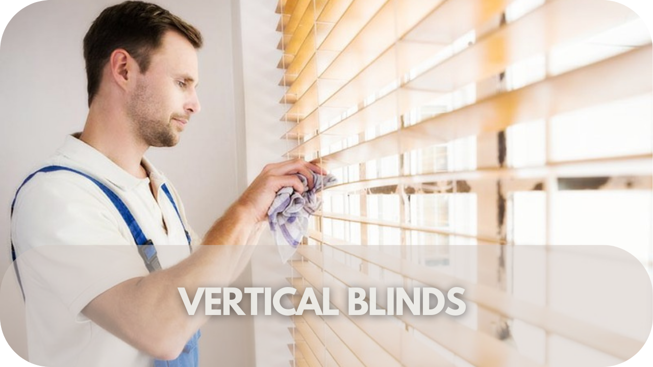 Vertical blinds cleaning