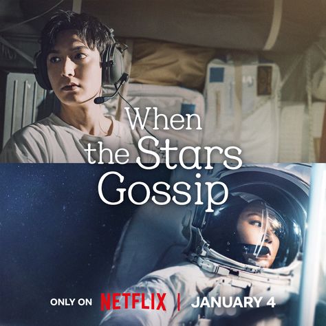 This contains an image of When the Stars Gossip movie poster