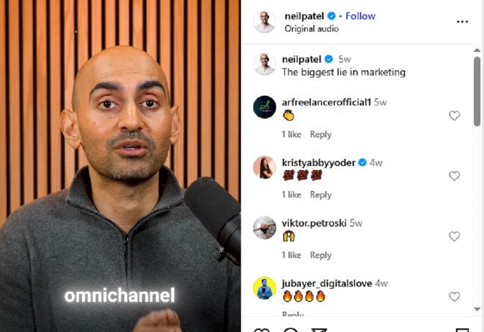 Neil Patel omnichannel